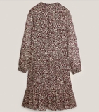 Váy MASSIMO DUTTI hoa đỏ