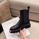 Boot Sandro họa tiết mũi