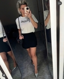 Tshirt Maje bướm ngực
