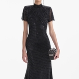 Váy SELF PORTRAIT đá vạt ngực