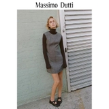 Váy MASSIMO DUTTI dạ xương cá