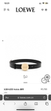 Belt LOEWE mặt logo tròn
