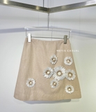 Chân váy AJE hoa nổi