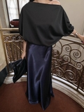 Chân váy UNIQLO lụa satin