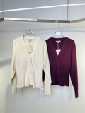 Cardigan COS trơn 2 màu (có set)
