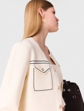 Cardigan MAJE túi 2 bên 2 màu ( Full set )
