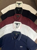 Polo Hugo Boss logo chữ 5 màu