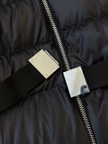 Áo khoác lông vũ BBR đen kèm Belt
