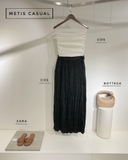 Quần COS xuông nhăn