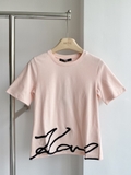 Tshirt KARL LARGERFELD trơn thêu nổi chân