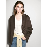 Áo dạ MASSIMO DUTTI nâu túi 2 bên auth