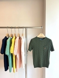Áo len RALPH LAUREN côc tay túi ngực 6 màu