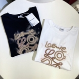 Tshirt LOEWE logo đính cườm