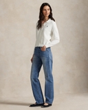 Cardigan RALPH LAUREN cổ bẻ hàng khuy