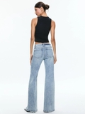 Quần jean ALICE OLIVIA xẻ gấu