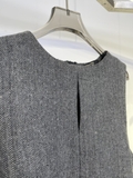 Váy MASSIMO DUTTI dạ xương cá