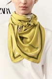 Khăn lụa ZARA vuông
