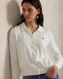 Cardigan RALPH LAUREN cổ bẻ hàng khuy