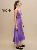 Váy MAJE sát nách hàng khuy ngực