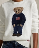 Áo len RALPH LAUREN cờ mỹ 2 màu