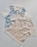 Polo TORY BURCH cải lụa họa tiết