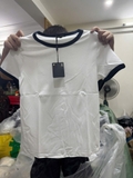 Tshirt MASSIMO DUTTI trơn viền cổ