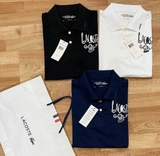 Polo LACOSTE logo thêu chữ