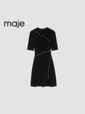 Váy MAJE đinh tán chéo