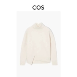 Áo len COS cổ lọ trơn 3 màu dáng loose