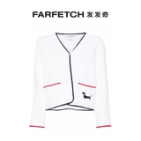 Cardigan THOM BROWNE viền áo