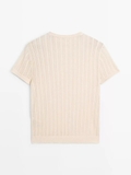 Áo len móc MASSIMO DUTTI len móc