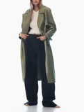 Trendcoat Zara vạt ngực 2 màu