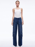 Quần Jean alice+ olivia túi hộp