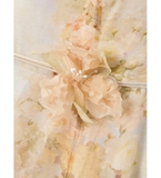 Váy ZIMMERMANN cộc tay cổ cao