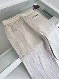Quần  LORO PIANA linen cạp chun