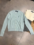 Cardigan RALPH LAUREN trơn len mỏng 6 màu