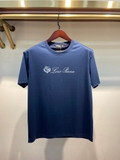 Tshirt LORO PIANA trơn logo ngực
