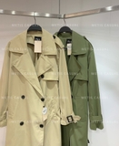 Trendcoat Zara vạt ngực 2 màu