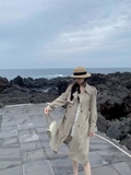 Trendcoat Brunello Cucinelli kèm belt