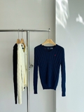 Áo len RALPH LAUREN cổ V dài tay 3 màu