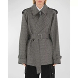 Áo dạ BURBERRY kẻ