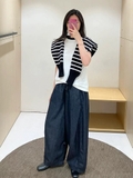 Quần COS ống rộng 3 màu