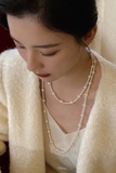 Vòng cổ ngọc Swarovski ngọc to nhỏ
