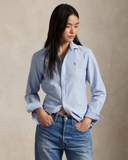 Sơ mi oxford RALPH LAUREN logo ngựa màu