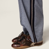 Quần MIUMIU ghi sọc nâu (có set)