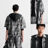 Sơ mi ZARA loang ghi (có set)