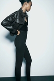 Quần legging ZARA cạp viền