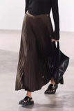 Chân váy ZARA midi lụa