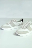 Sneaker Massimo Dutti trắng cải ghi