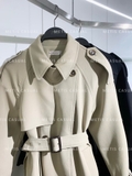 Trendcoat Brunello Cucinelli kèm belt